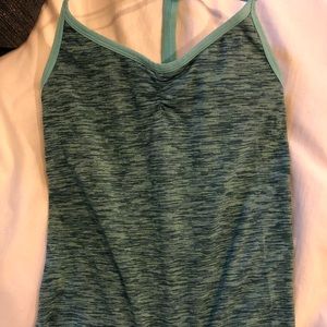 Women’s nike racer back tank, built in sports bra